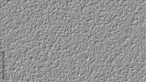 grey emboss dot bubble pattern background