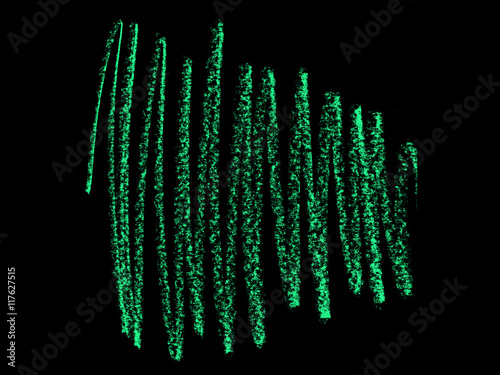 Green drawing.