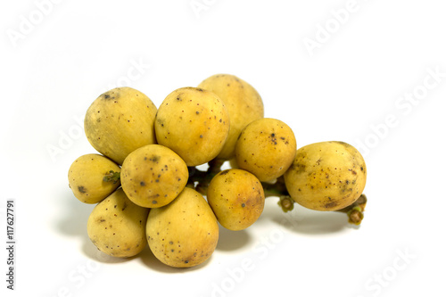 Wollongong delicious fruit on a white background. photo