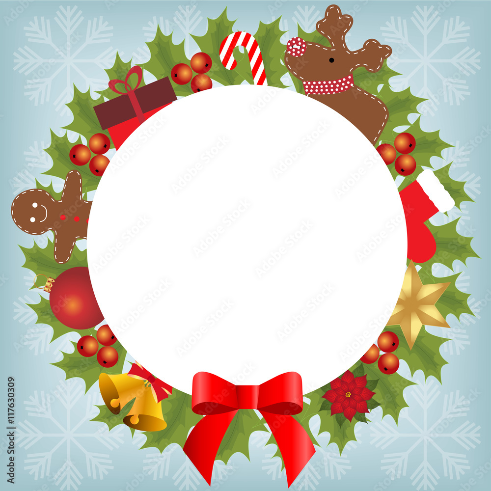 Christmas frame Christmas frame