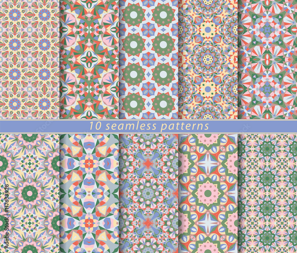 Set of seamless pattern Set of seamless pattern