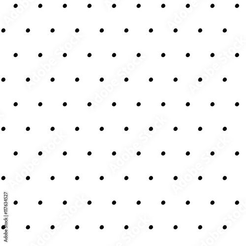 Hand Drawn Ink Polka Dot Pattern