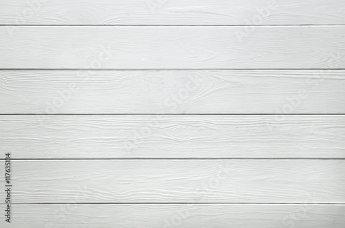 White wood texture of planks