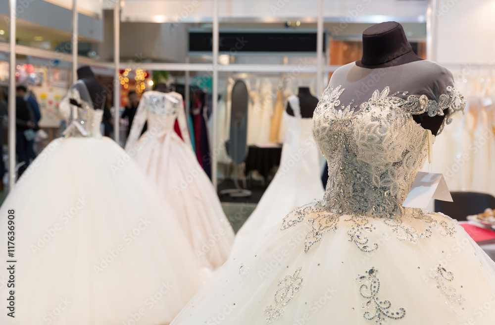 Fototapeta premium Wedding dress