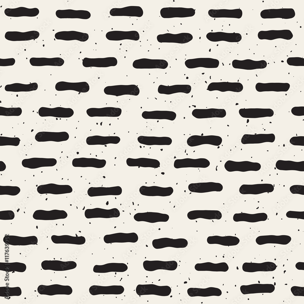 Vector Seamless Horizontal Lines Grungy Pattern Vector Seamless Horizontal Lines Grungy Pattern