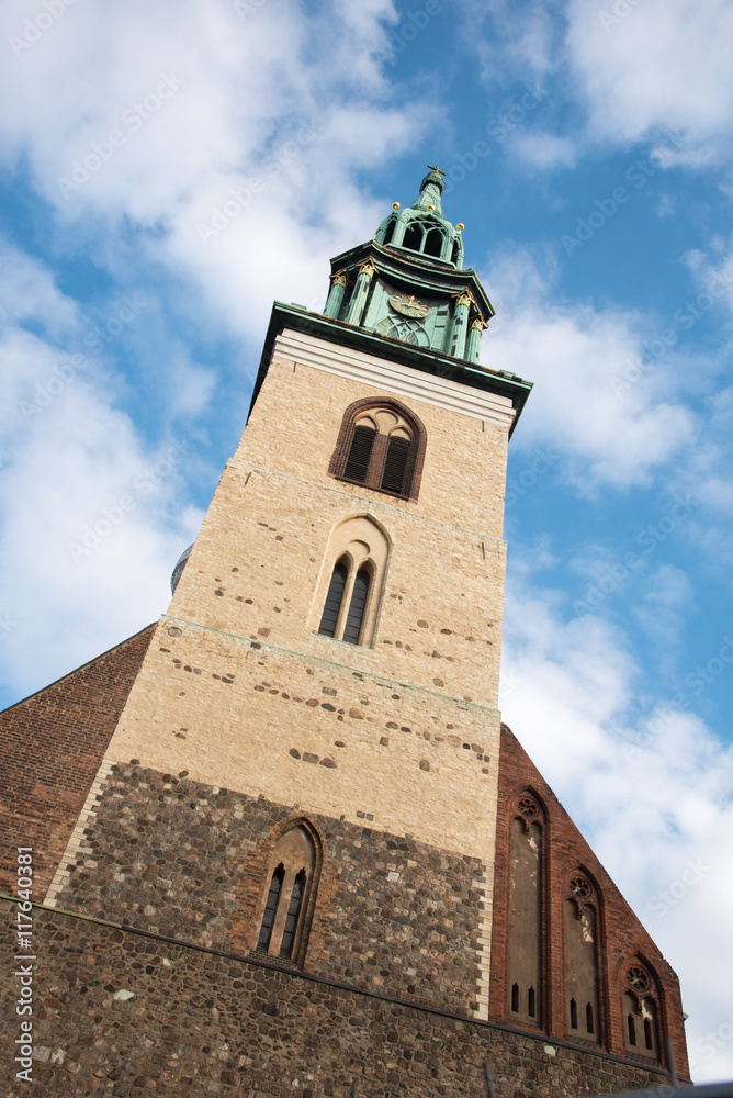 St. Mary church belfry in Berlin Germany