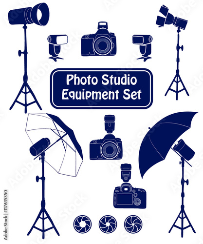 Photo studio set.