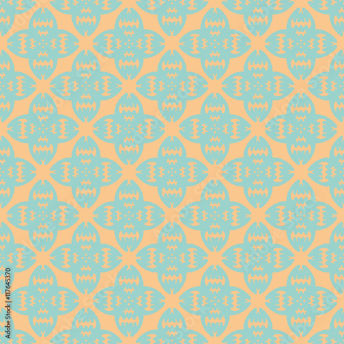 Abstract floral geometry ornament texture weave pattern