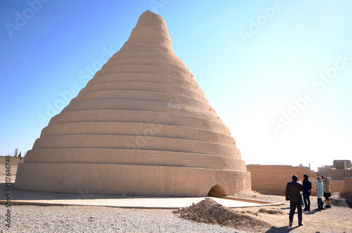 Ancient Ice House in Abarkuh, Iran photo