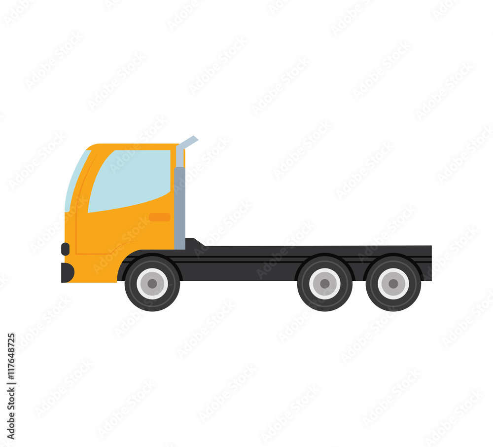 truck transportation delivery icon. Isolated and flat illustration. Vector graphic truck transportation delivery icon. Isolated and flat illustration. Vector graphic