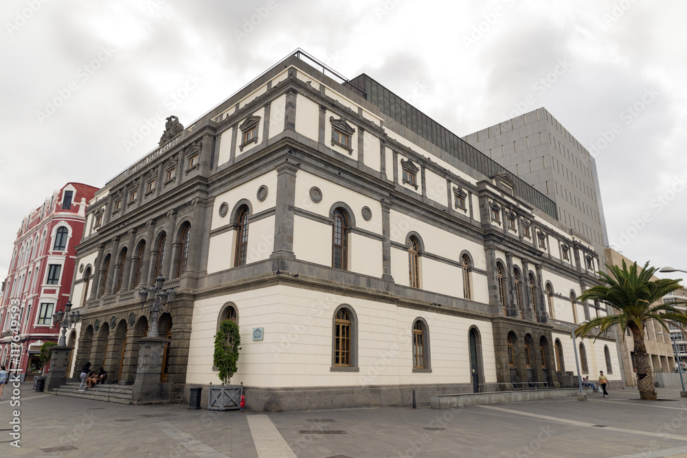 Naklejka premium Benito Perez Galdos theatre