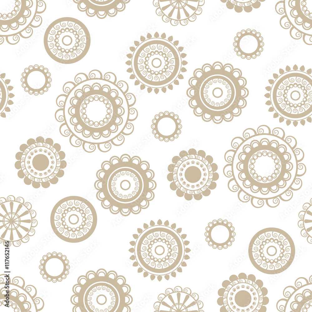 Floral doodle seamless background texture pattern Floral doodle seamless background texture pattern