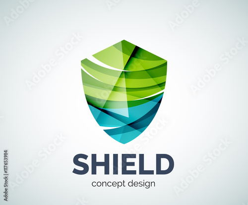 Shield logo business branding icon photo