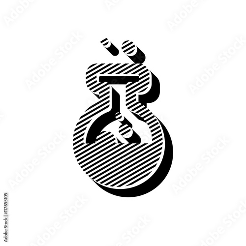 ikona ze wzorku pasków i kresek