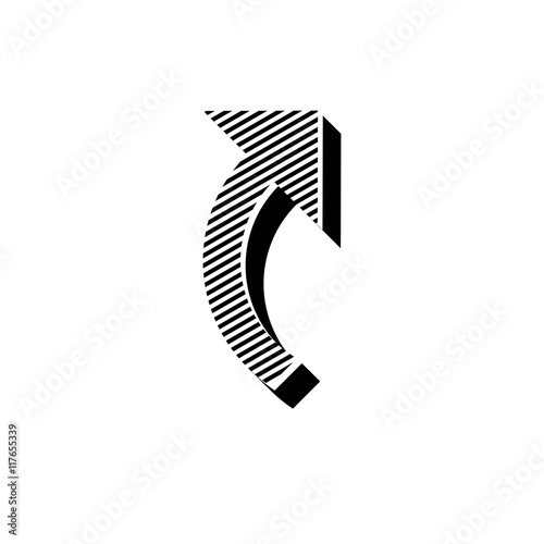 ikona ze wzorku pasków i kresek