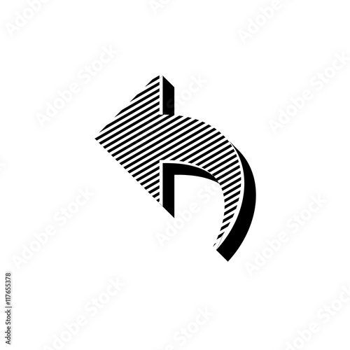 ikona ze wzorku pasków i kresek