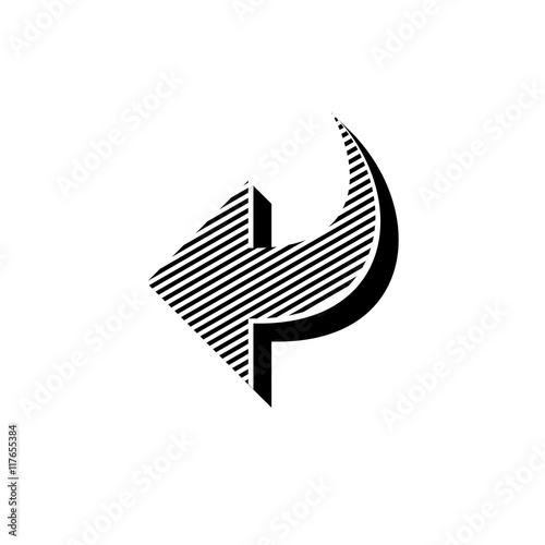 ikona ze wzorku pasków i kresek