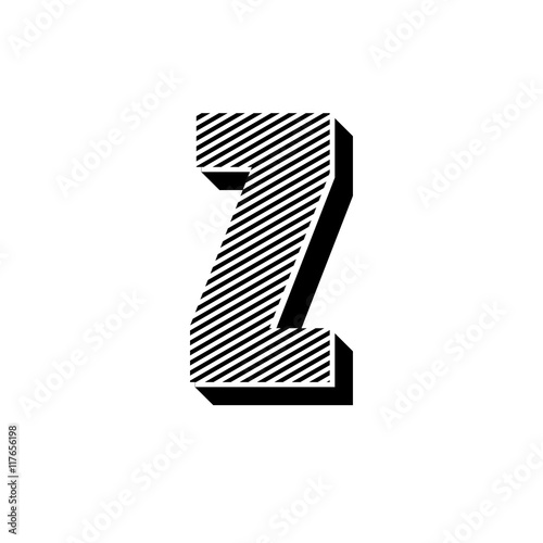 ikona ze wzorku pasków i kresek