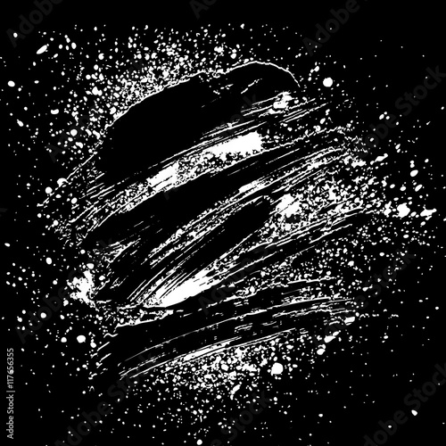 brush black-white 01