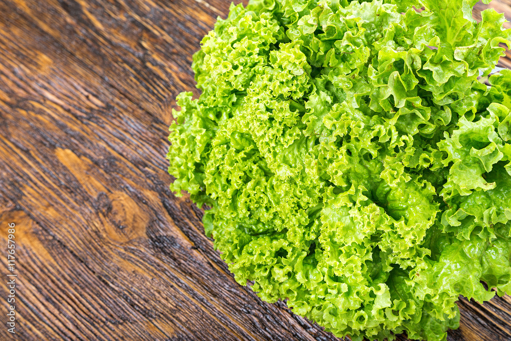 lettuce on the table lettuce on the table