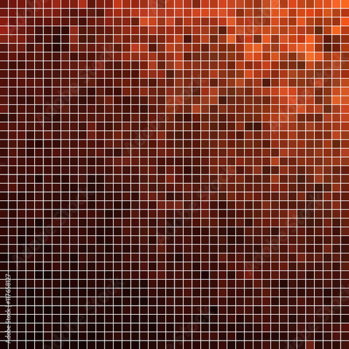 abstract vector square pixel mosaic background