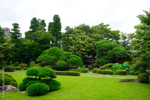 Shibamata Taishakuten Buddhist temple garden, Tokyo, Japan