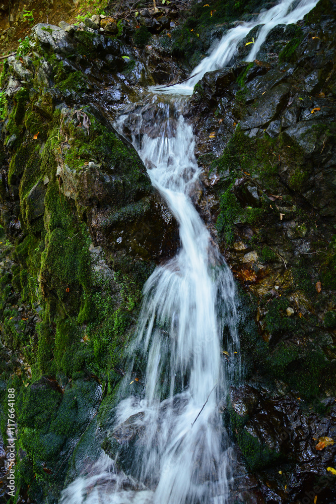 Naklejka premium Amazing landscape with wild waterfall, Armenia