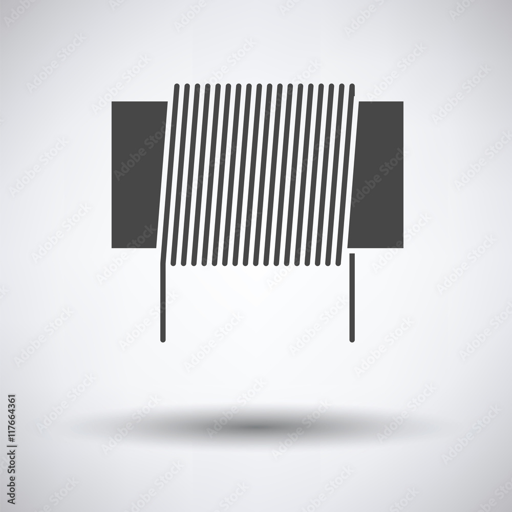 Inductor coil icon Inductor coil icon