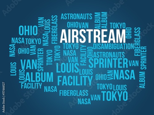 Bilde på lerret airstream