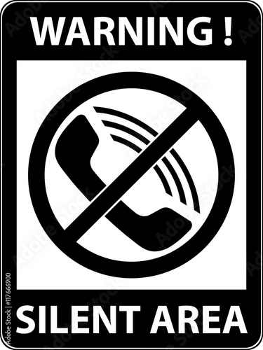 No phone, telephone, cellphone and smartphone prohibited symbol. Sign indicating the prohibition or rule. Warning and forbidden. Flat design. Vector illustration. Easy to use and edit. EPS10.