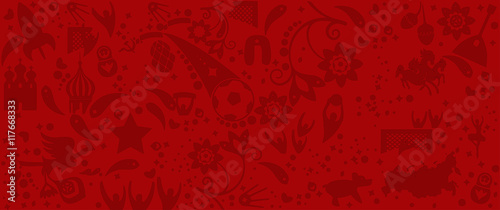 Vector red background. Resizeable pattern backdrop