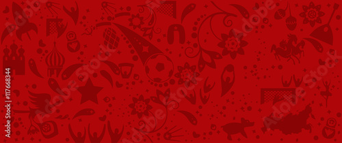 Vector red background. Resizeable pattern backdrop
