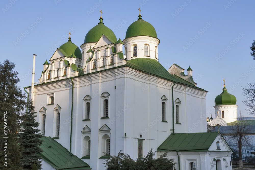 Florivsky monastery in Kyiv, Ukraine.