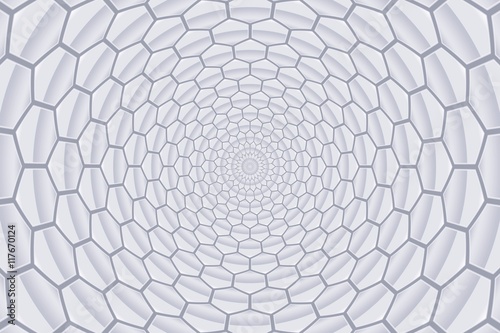 twirl abstract grey honeyco...