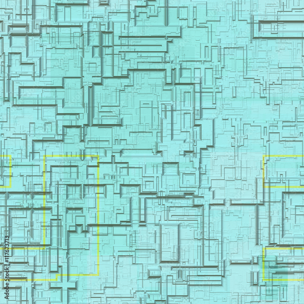 Circuits abstract seamless generated texture