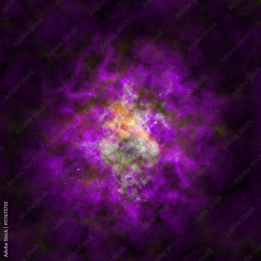 Abstract stars nebula generated texture
