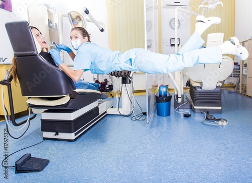 Funny dentist