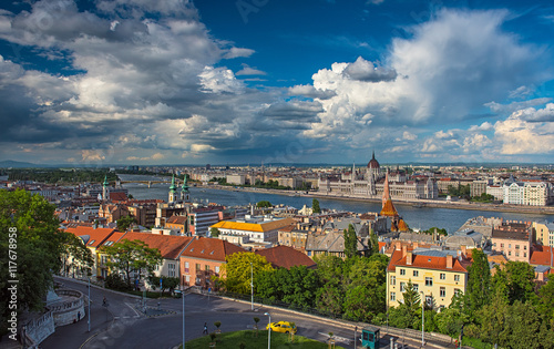 View on Budapest, capital o...
