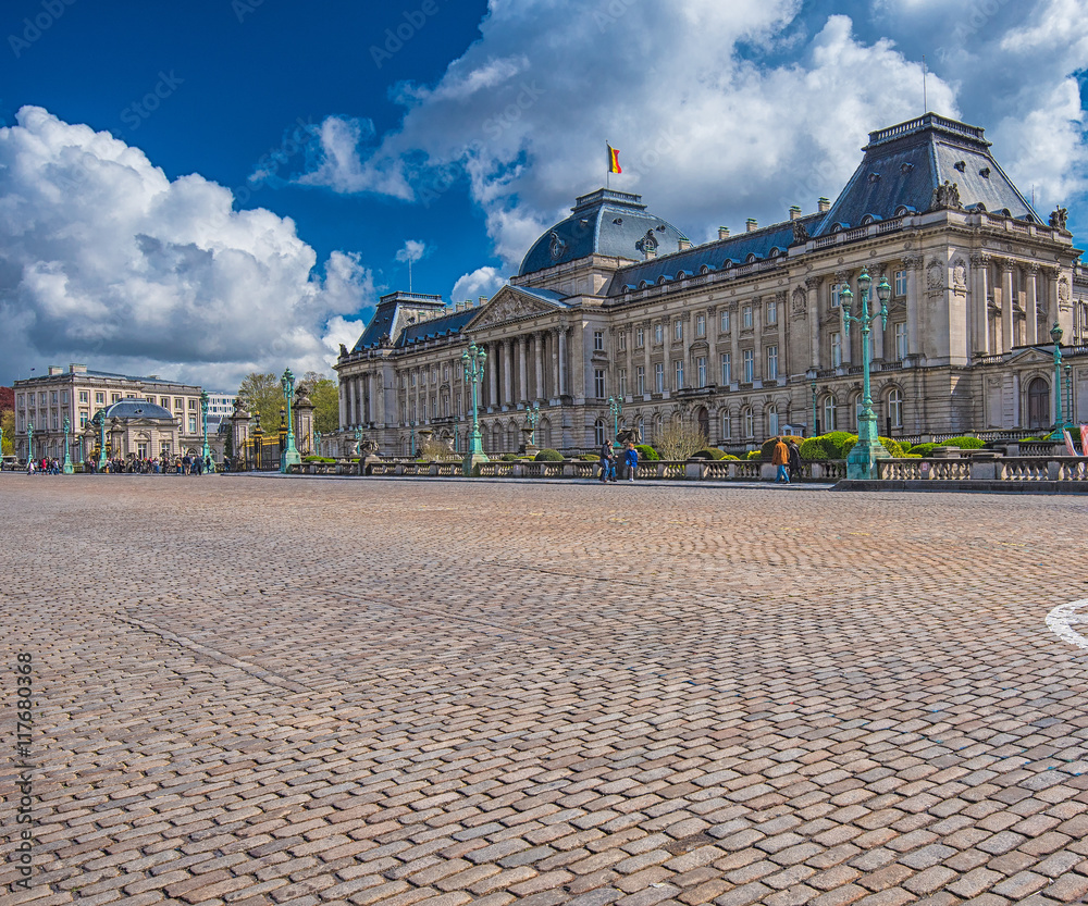 The Royal Palace in Brussels, Belgium