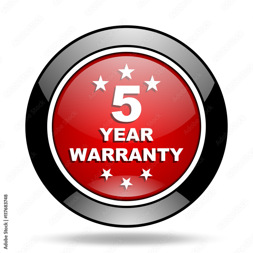 warranty guarantee 5 year icon warranty guarantee 5 year icon