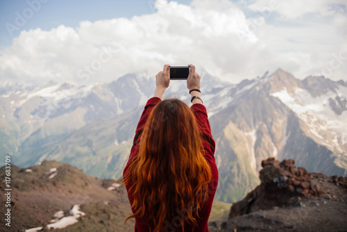wonan photographer in mountains