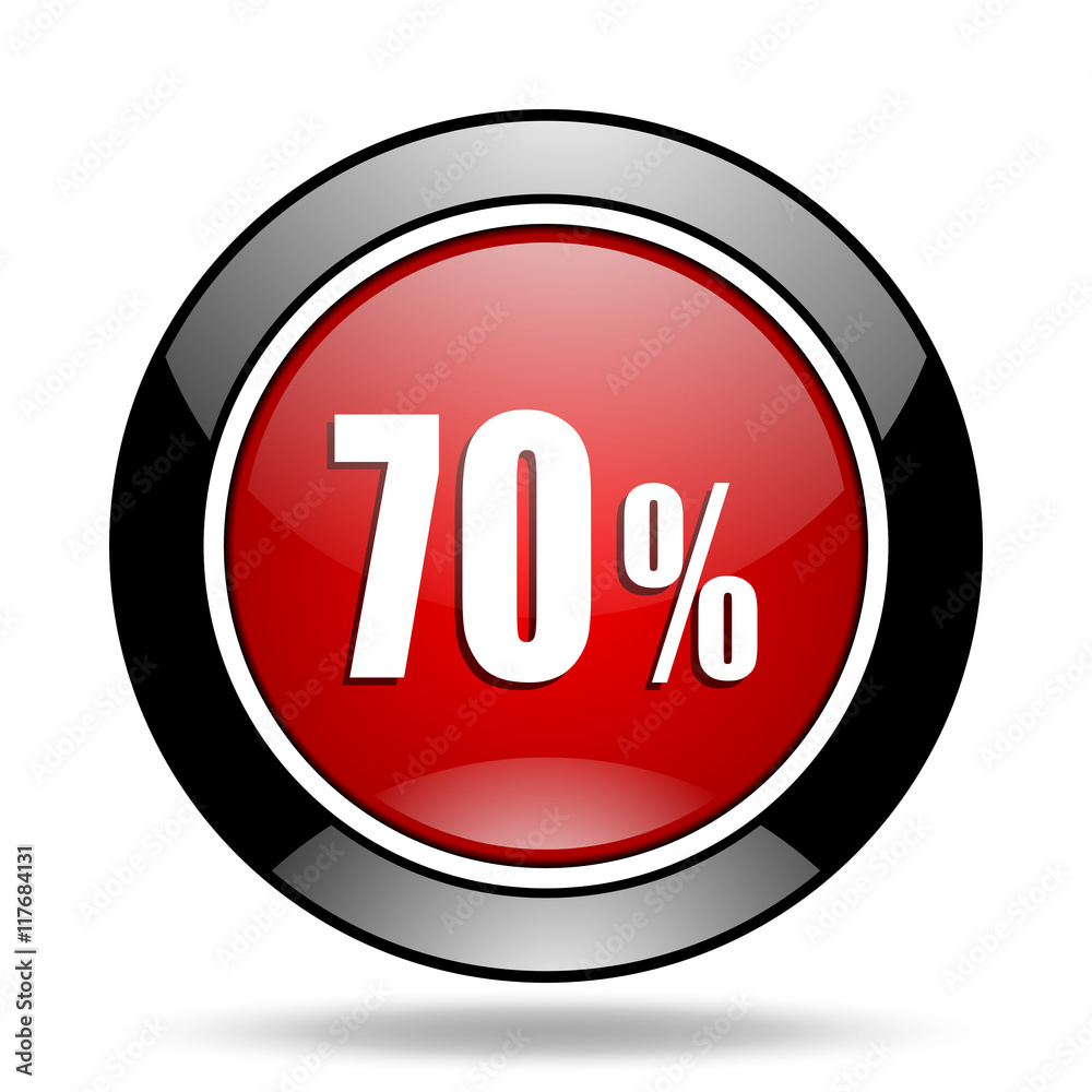 70 percent icon 70 percent icon