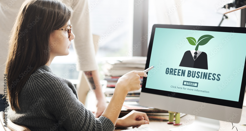 Green Business Ecology Environment Concept Green Business Ecology Environment Concept