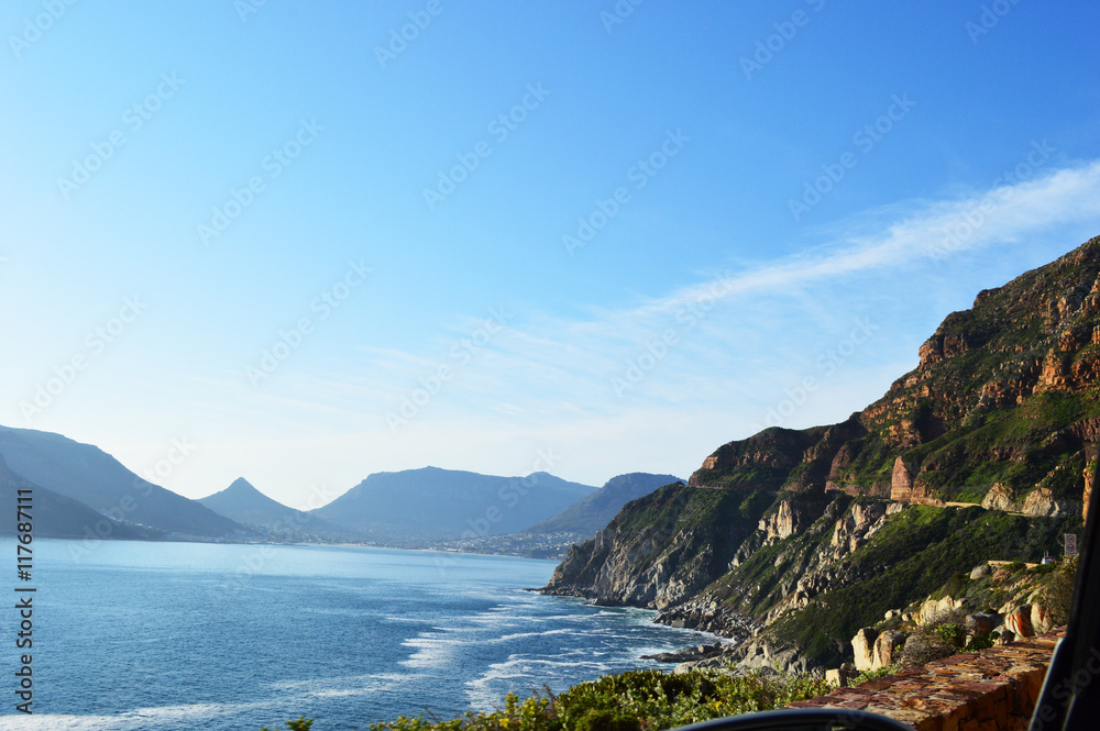 Chapman's Peak drive to Hout Bay, Cape Town, South Africa