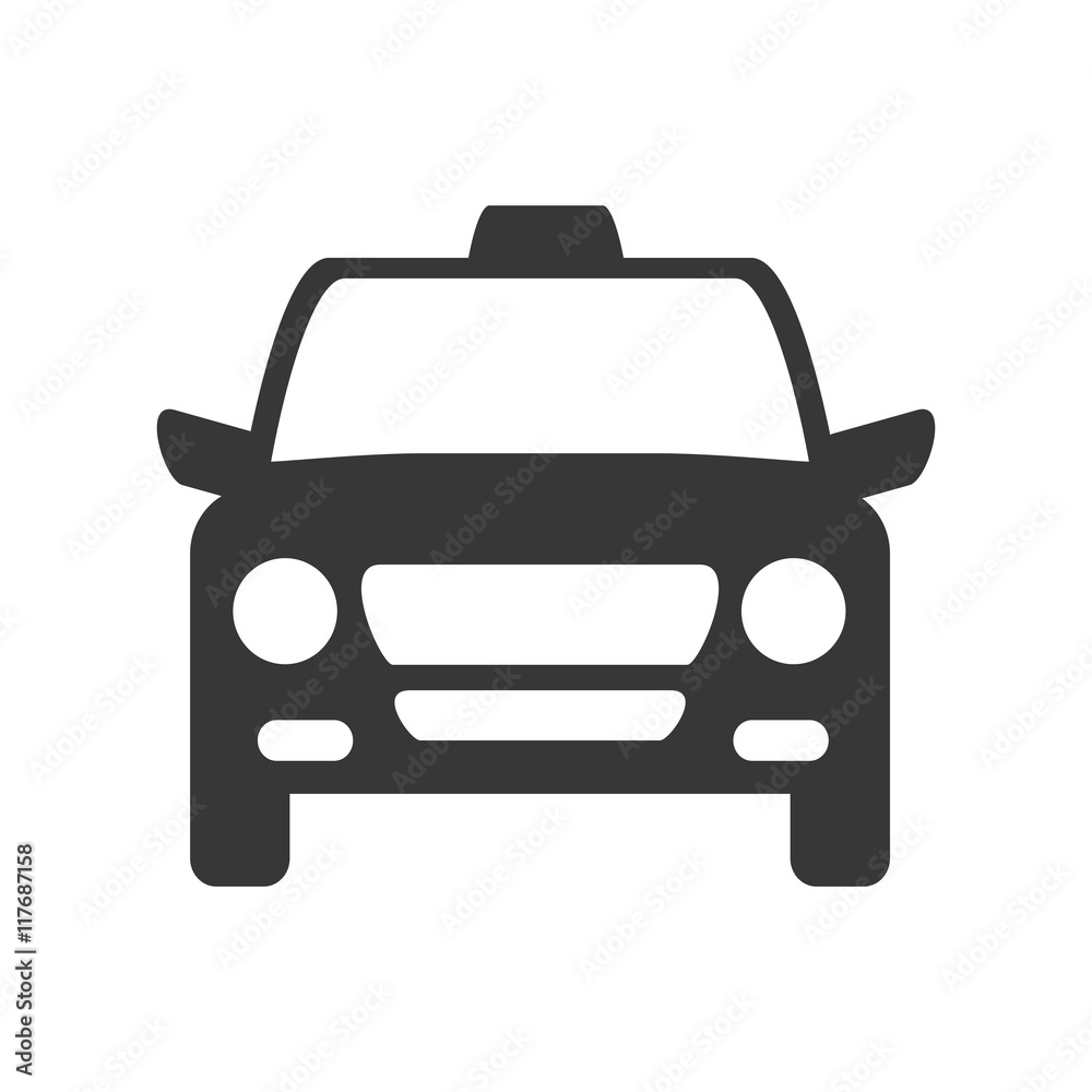 taxi transportation auto car vehicle service icon. Isolated and flat illustration. Vector graphic taxi transportation auto car vehicle service icon. Isolated and flat illustration. Vector graphic
