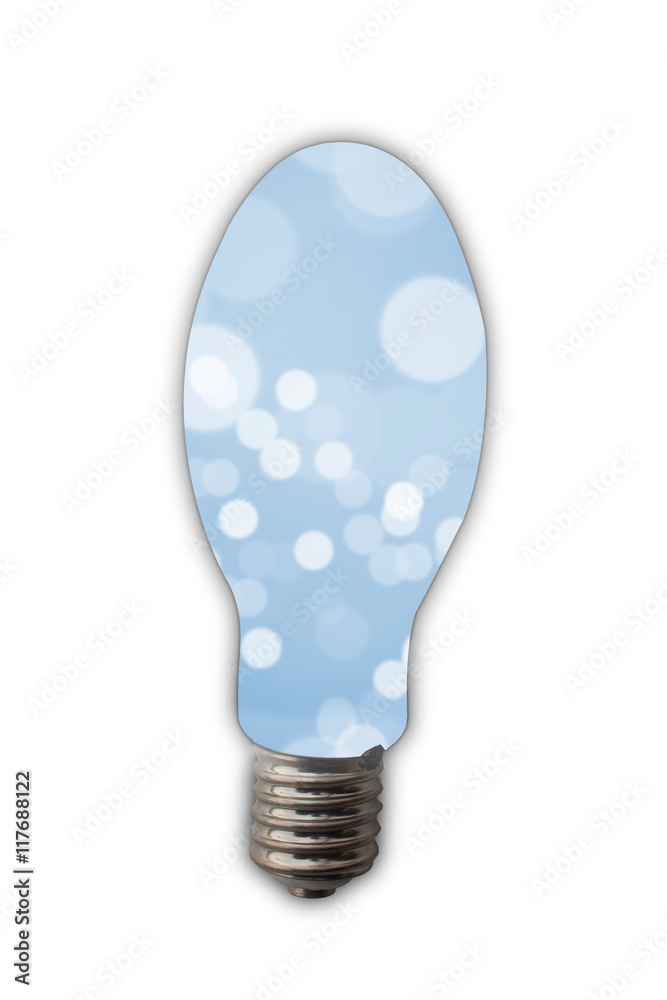 glowing light bulb as inspiration concept glowing light bulb as inspiration concept