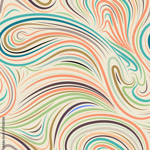 Seamless pattern with modern style.
