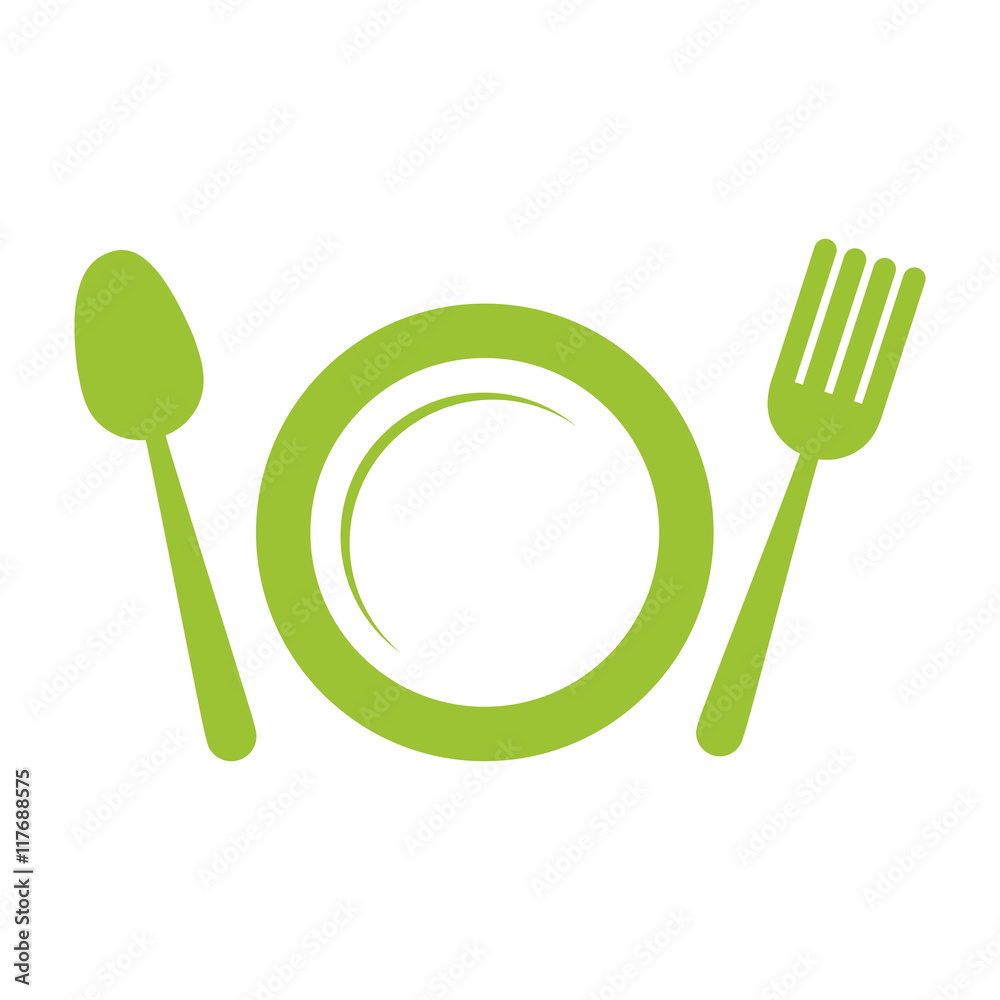 fork spoon cutlery product food silhouette icon. Isolated and flat illustration. Vector graphic fork spoon cutlery product food silhouette icon. Isolated and flat illustration. Vector graphic