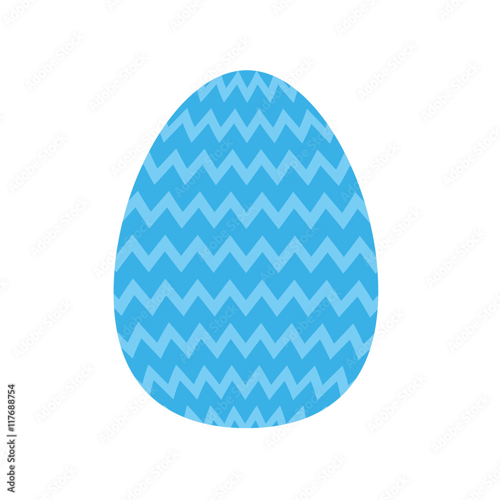egg creative happy easter icon. Isolated and flat illustration. Vector graphic