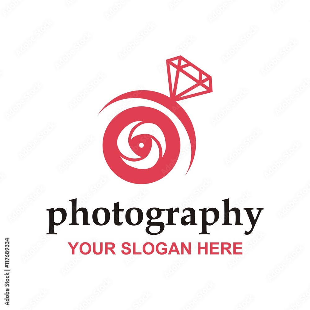 Logo vector icon for photography Logo vector icon for photography